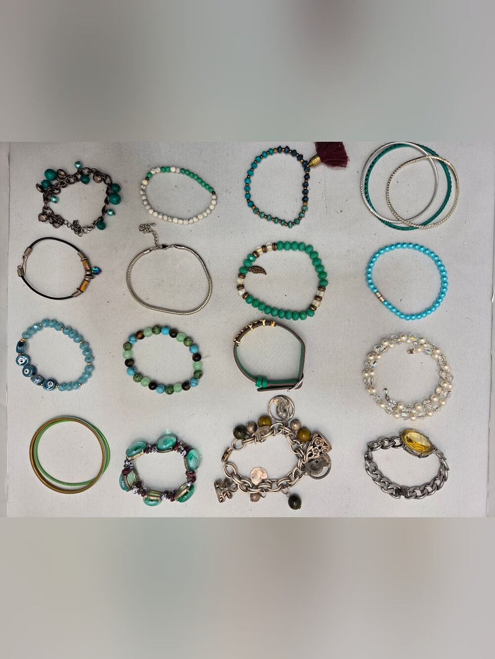 HUGE 49pc Vintage & Modern Jewelry Lot CHICO'S LOFT BR LIA SOPHIA Necklace Earr - Picture 9 of 15
